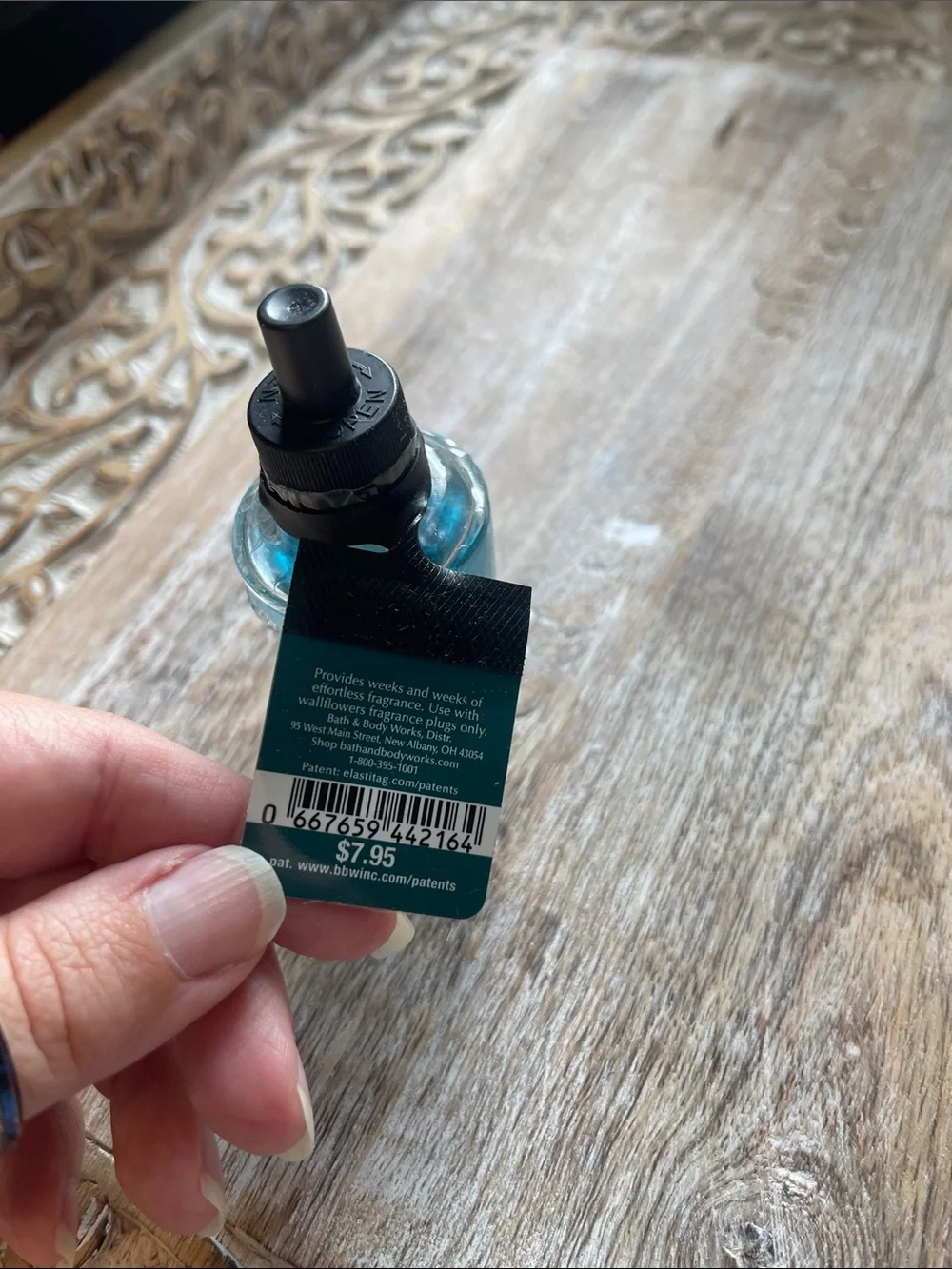 Bath & Body Works Wallflowers Refill - Blue & Gold Mulan Label